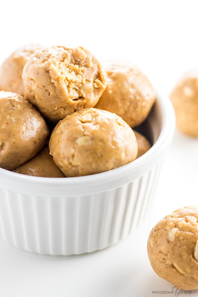 keto peanut butter protein bites