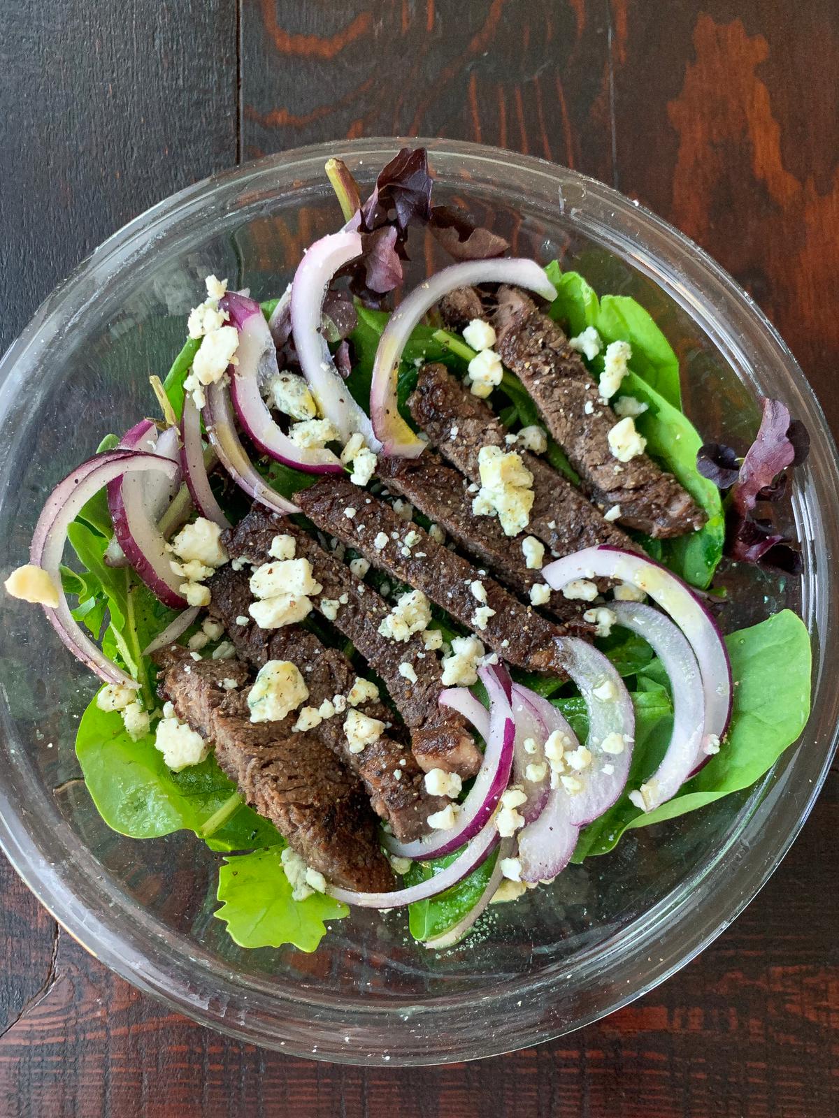 steak salad