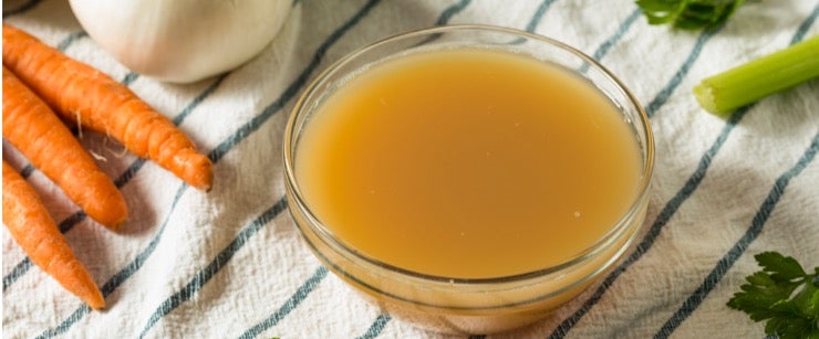 best foods for cold season: bone broth