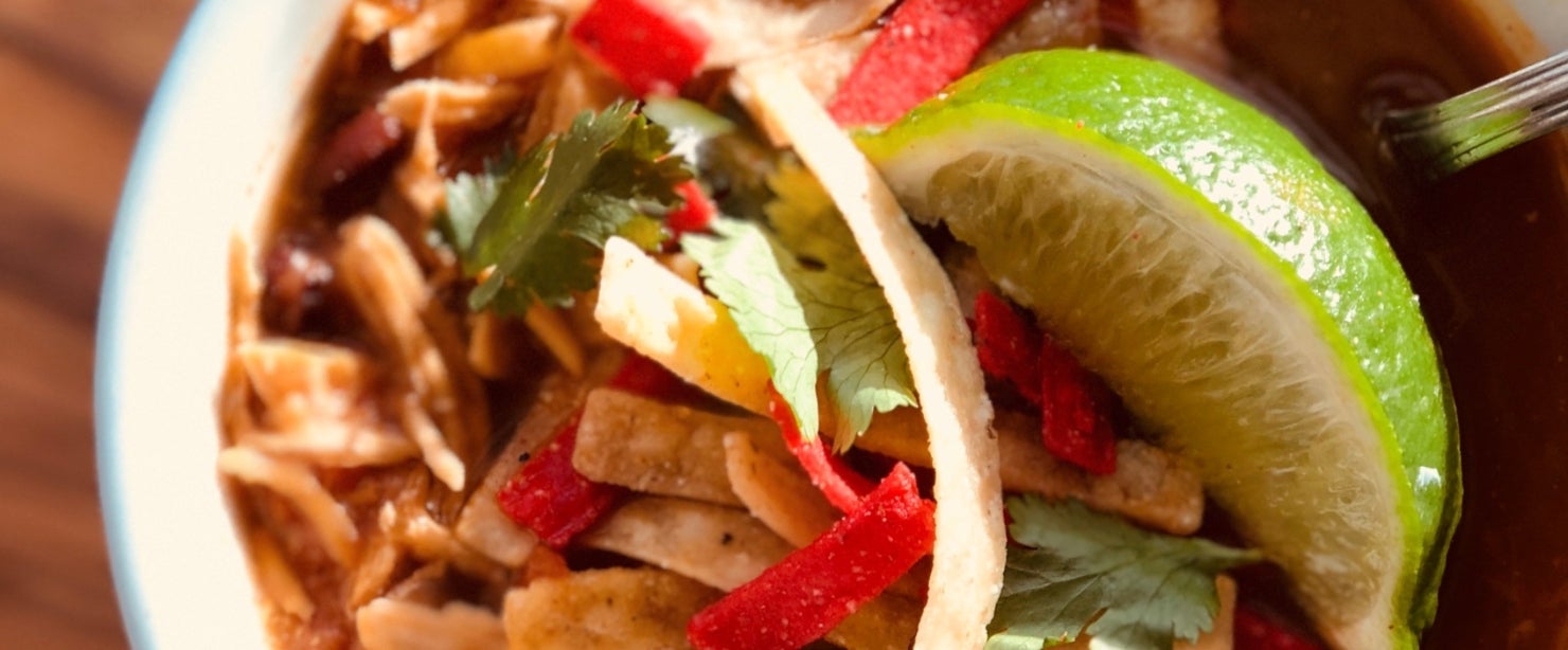 soups for winter: chicken tortilla