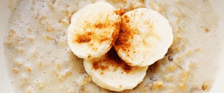 gut-healthy recipes: banana ginger oats