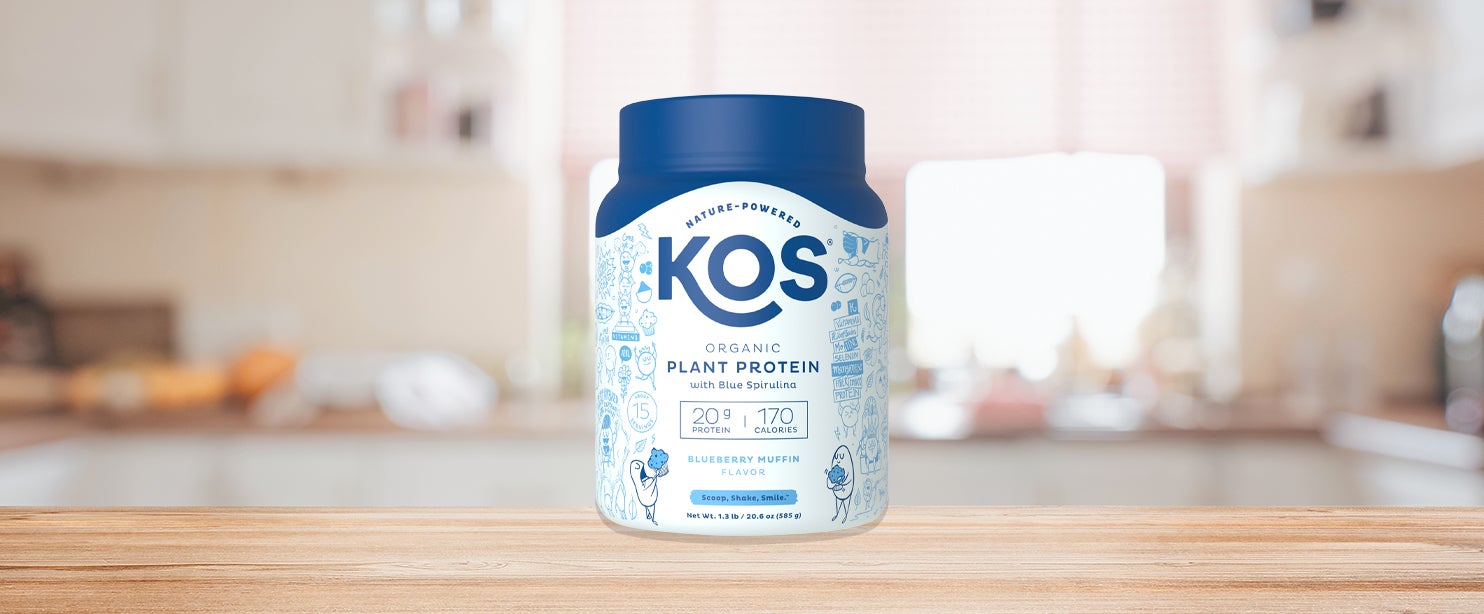 KOS blueberry muffin