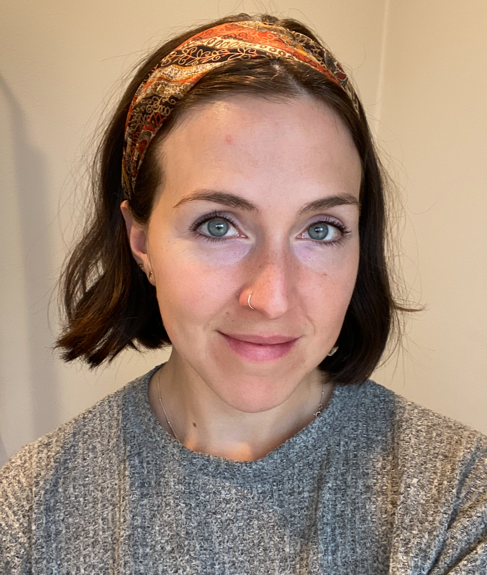 Lauren selfie post-oil cleansing