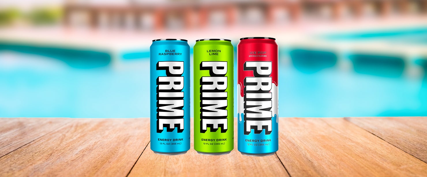 PRIME energy drinks
