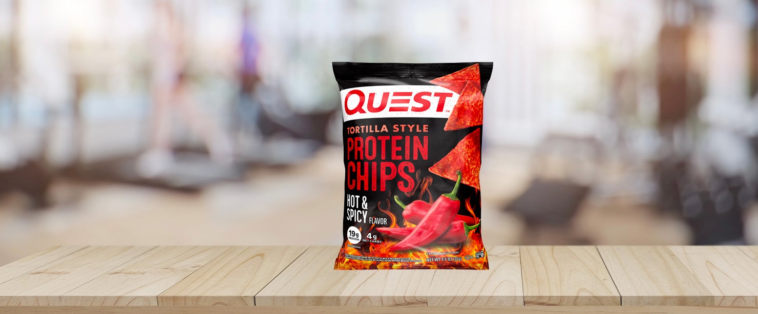 Quest hot protein tortilla chips