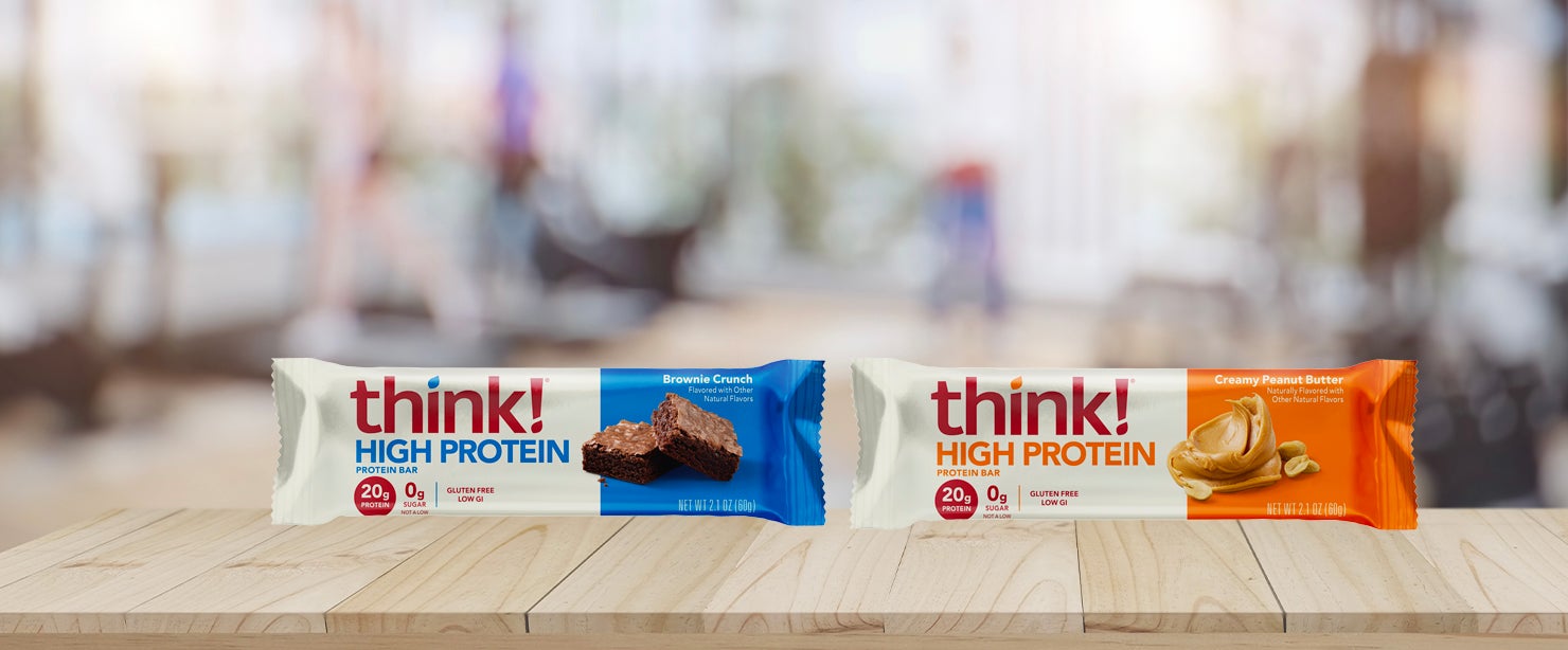think protein bars