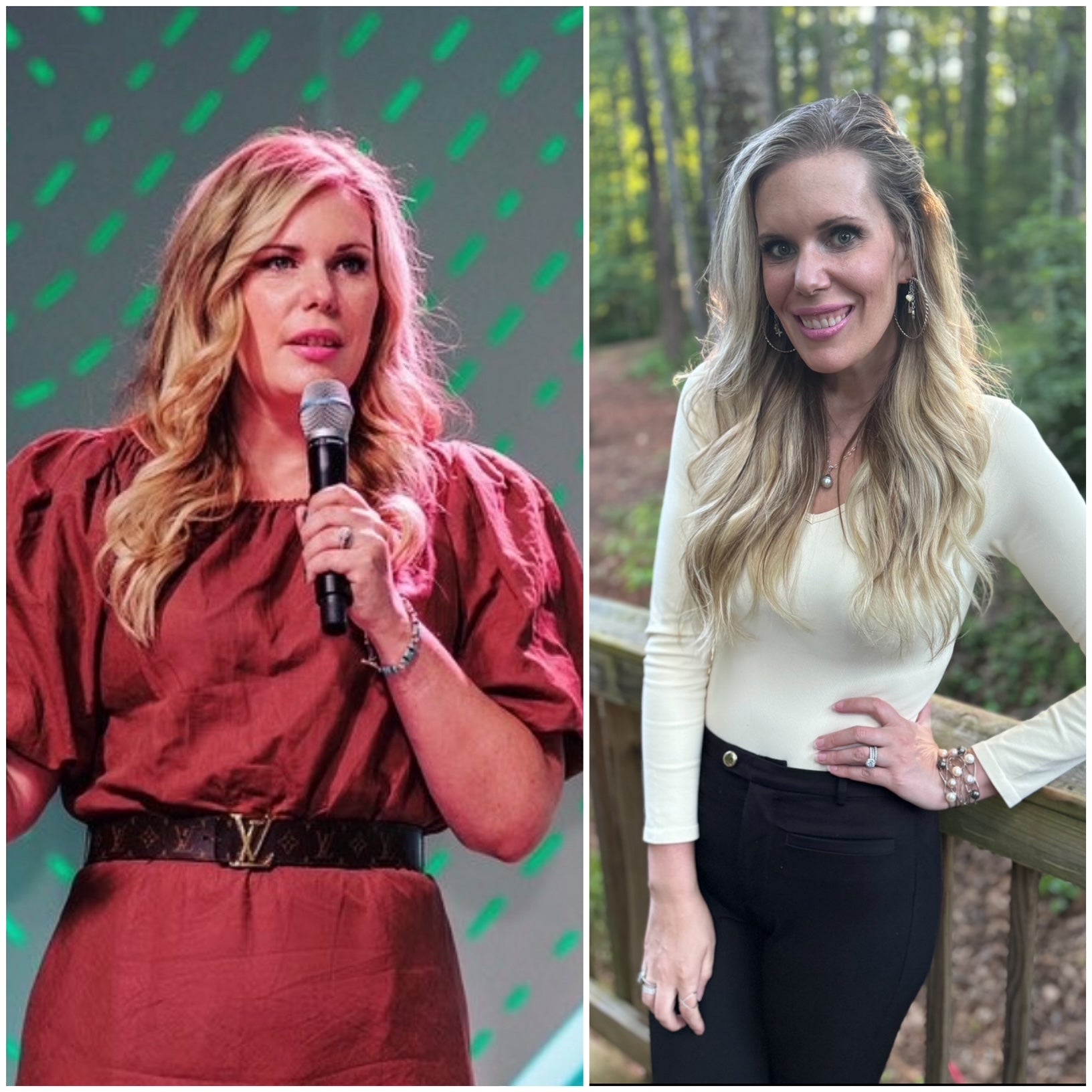 Lindsey before and after mounjaro 1