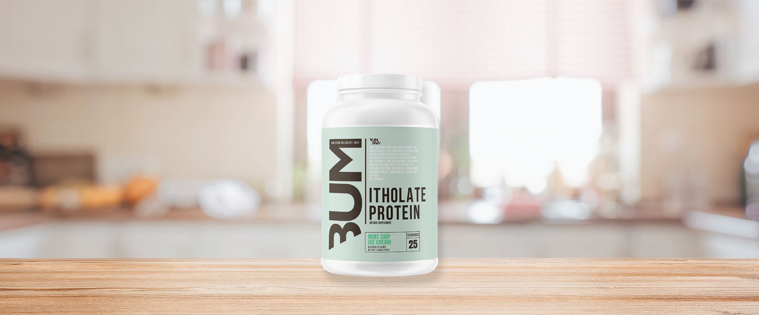 CBUM itholate protein chocolate mint ice cream