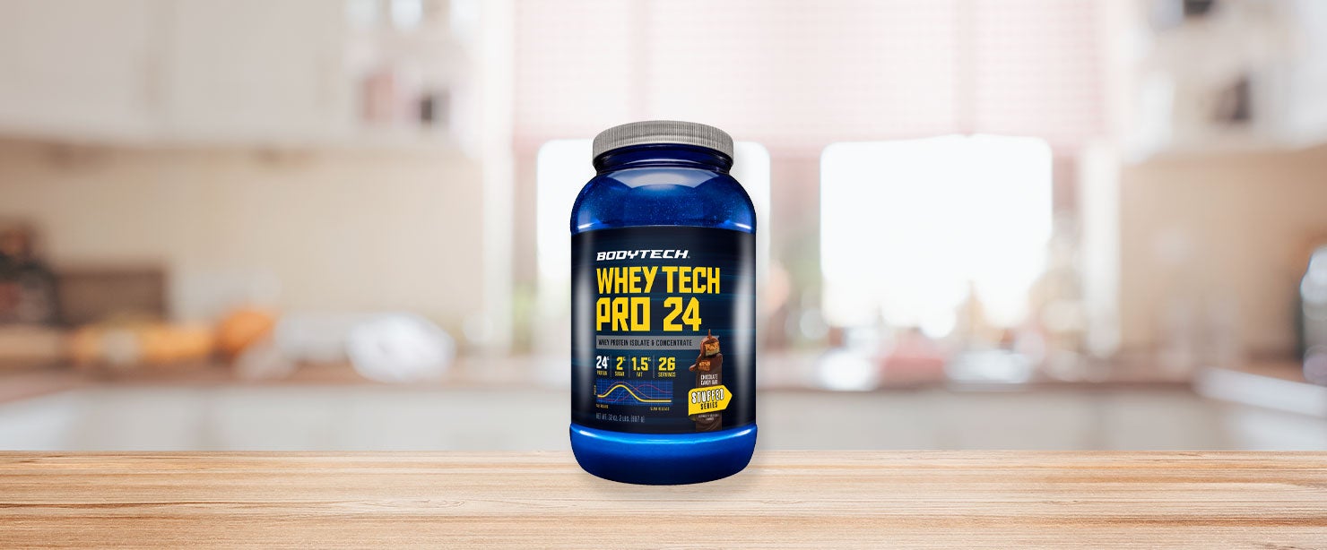bodytech whey tech pro 24 stuffed series chocolate candy bar protein