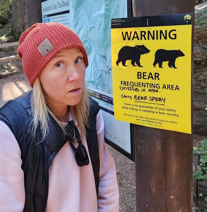 Ashley hiking sign
